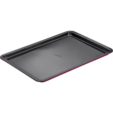 Shallow Rectangular Pan with Non-Stick Coating  43 χ 29 χ 1,8cm Lamart LT3076 Red