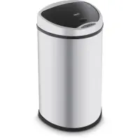 Stainless Steel Touchless Bin Lamart LT8045 with Sensor, Hygienic Automatic Opening