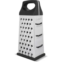 4 Sided Stainless Steel Grater 26cm RAPE Lamart LT7050 Grey/Black