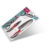 Set of Metal Cooking Tools 4pcs Lamart LT2098 Black