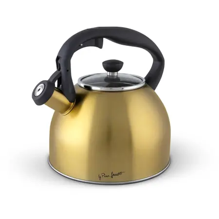 Teapot Stainless Steel 2.5lt 19cm Lamart LT7057 Gold