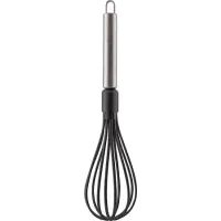 Nylon Stirrer with Stainless Handle 32cm Lamart LT3994 Black