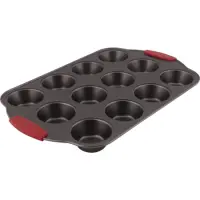 Pastry Mold for 12 Muffins Non-stick 41×26.7×3cm Lamart LT3114 Black/Red