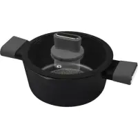 Pot POELE Non-stick Aluminum 20x9cm 2.4lt Lamart LT1224 Beige