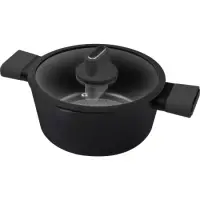 Pot POELE Non-stick Aluminum 24X11cm 2.4lt Lamart LT1225 Beige