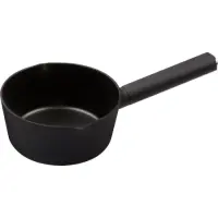 Pot POELE Non-stick Aluminum Sausepan 16x7,5cm 1lt Lamart LT1226 Beige