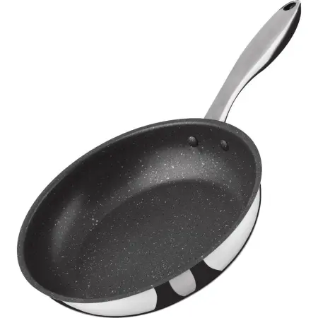 Pan SOTE Non-stick 24CM Stainless Steel Lamart LT1231 Black