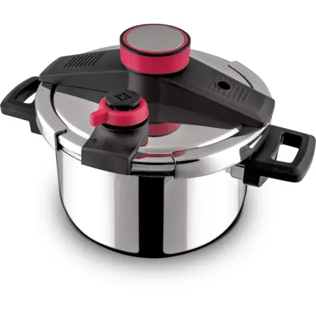 Steam Speed ​​Kettle 4lt Lamart LT1255 Silver/Red