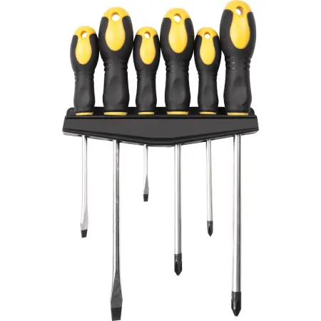 Screwdriver Set Fieldmann FDS 1102-6R with Stand Holder 6 Pcs.