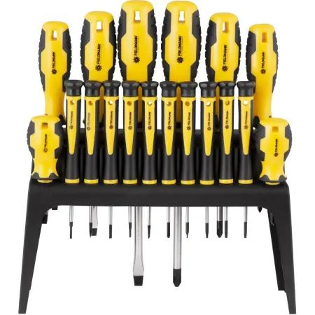 Screwdriver Set Fieldmann FDS 5008-18R with Stand Holder 18Pcs.