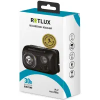 Rechargeable Headlamp Retlux RPL 57 200 Lumens IP 67 Beam Distance: 200m 1200mAh