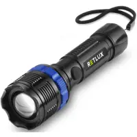 LED flashlight Retlux RPL 151 100 Lumens Beam Distance: 100m Autonomy: 72h Weight: 156gr IP22 Plastic