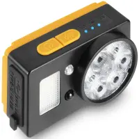 Rechargeable Headlamp Retlux RPL 702 120 Lumens IP44 with Extra COB lighting 200lm and Power Bank Function