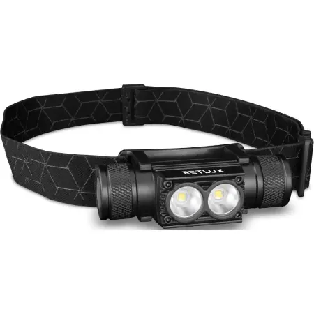 Rechargeable Headlamp Retlux RPL 708 1200 Lumens IP65 with Motion Sensor and Power Bank Function 2600mAh