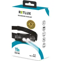 Rechargeable Headlamp Retlux RPL 708 1200 Lumens IP65 with Motion Sensor and Power Bank Function 2600mAh