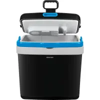 Sencor SCM 4233BL-EUE3 Portable Cooler 33L with Cooling and Heating with Pull-out Transport Handle and Wheels