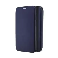 Book Case Ancus Magnetic Curve for Xiaomi Redmi Note 13 4G TPU Blue