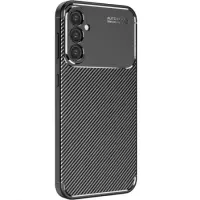 Case Ancus AutoFocus Carbon Fiber για Samsung SM-A356 Galaxy A35 5G Black