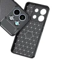 Θήκη Ancus AutoFocus Carbon Fiber for Xiaomi Redmi Note 13 5G TPU Black