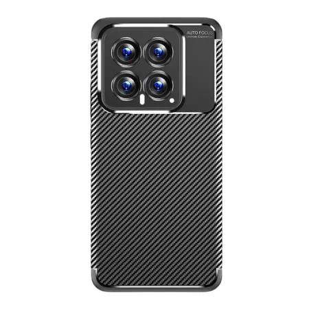 Θήκη Ancus AutoFocus Carbon Fiber for Xiaomi 14 TPU Black