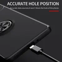 Θήκη Ancus AutoFocus Shock Proof with Ring Holder for Xiaomi Redmi Note 13 4G TPU Black