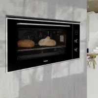 TEKA Built-in Multi-function Oven with SurroundTemp and HydroClean 77lt 90cm HLF 940 Black