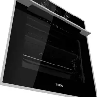 TEKA Built-in Pyrolytic Oven with Special Grill & Cast Iron Grill 71lt 60cm STEAKMASTE Black