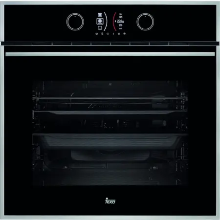 TEKA Built-in Oven with SurroundTemp and 20 Programmed Recipes 70lt 60cm HLB 860 Black