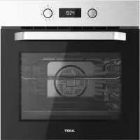 Built-in TEKA Multi-function Oven with SurroundTemp and Hydroclean 70lt 60cm HCB 6545 Black