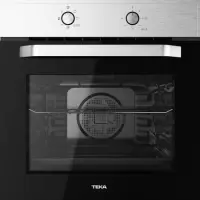 Built-in TEKA Multi-function Oven with SurroundTemp and Hydroclean 70lt 60cm HCB 6515 Black