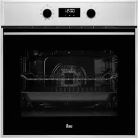 Built-in TEKA Multi-function Oven with SurroundTemp and Hydroclean 70lt 60cm HSB 645 Black