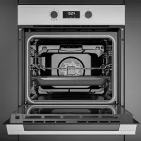 Built-in TEKA Multi-function Oven with SurroundTemp and Hydroclean 70lt 60cm HSB 644 Black