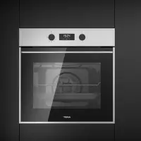 Built-in TEKA Multi-function Oven with SurroundTemp and Hydroclean 70lt 60cm HSB 644 Black