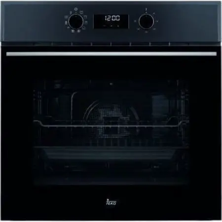 Built-in TEKA Multi-function Oven with Hydroclean and Defrost 70lt 60cm HSB 630 Black