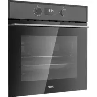 Built-in TEKA Multi-function Oven with Hydroclean and Defrost 70lt 60cm HSB 630 Black