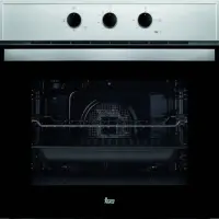 Built-in TEKA Multi-function Oven with Hydroclean and Defrost 70lt 60cm HSB 615 Black