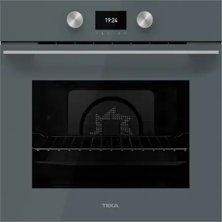 Built-in TEKA Multi-function Oven with SurroundTemp and 20 Programmed Recipe 70lt 60cm HLB 8600 ST Grey