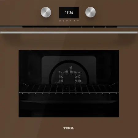 Built-in TEKA Multi-function Oven with SurroundTemp and 20 Programmed Recipe 70lt 60cm HLB 8600 LB Brown