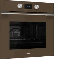 Built-in TEKA Multi-function Oven with SurroundTemp and 20 Programmed Recipe 70lt 60cm HLB 8600 LB Brown