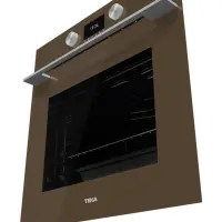 Built-in TEKA Multi-function Oven with SurroundTemp and 20 Programmed Recipe 70lt 60cm HLB 8600 LB Brown