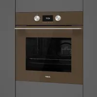 Built-in TEKA Multi-function Oven with SurroundTemp and 20 Programmed Recipe 70lt 60cm HLB 8600 LB Brown