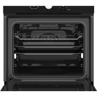 Built-in TEKA Oven with SurroundTemp and 20 Programmed Recipe 70lt 60cm HRB 6300 Anthracite Brass