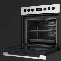 Built-in TEKA Multi-function Oven with SurroundTemp and Hydroclean 70lt 60cm HSB 645 E Black