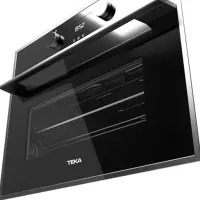 Built-in TEKA Compact Oven & Microwave Oven 40lt 45.5x60cm HLC 844 C Black/Silver