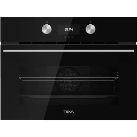 TEKA Built-in Compact Oven SurroundTemp HydroClean 44lt 45.5x60cm HLC 8400 BK Urban Black