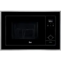 TEKA Built-in Microwave Oven with Grill and 3 Cooking Functions 25lt 39x60cm ML 825 TFL Black