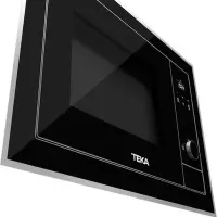 TEKA Built-in Microwave Oven with Grill and 3 Cooking Functions 25lt 39x60cm ML 825 TFL Black