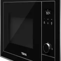 TEKA Built-in Microwave Oven with Grill and 3 Cooking Functions 25lt 39x60cm ML 825 TFL Black