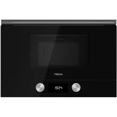 TEKA Built-in Microwave Oven Grill and Ceramic Base 22lt 39x60cm ML 8220 BIS L BK Urban Black