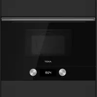 TEKA Built-in Microwave Oven Grill and Ceramic Base 22lt 39x60cm ML 8220 BIS L BK Urban Black